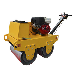 Hydraulic Double Drum road roller / hand roller compactor / 1 ton compactor vibratory roller price