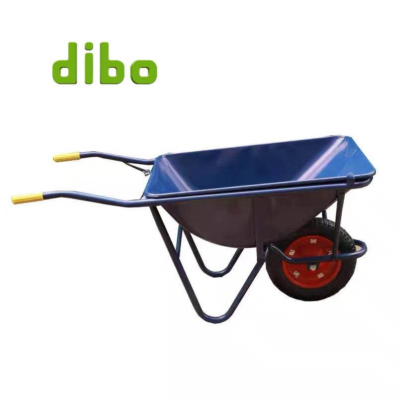 China stain steel farm use Construction Industrial Garden Wheelbarrow Heavy Duty Metal Wheel Barrow Wheelbarrow for Heavy Duty