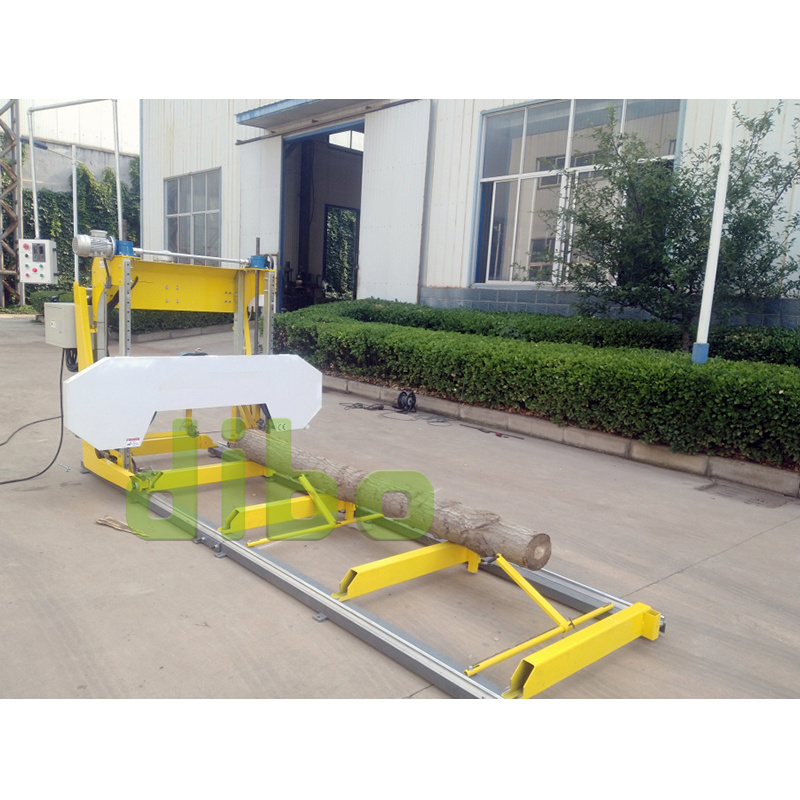 High Quality Swing Blade Sawmill Table Saw Wood Cutting Machine 6.5/9/15 PH Portable Band Sawmill with CE Certification