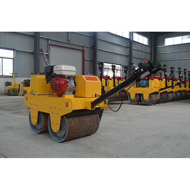 Hydraulic Double Drum road roller / hand roller compactor / 1 ton compactor vibratory roller price