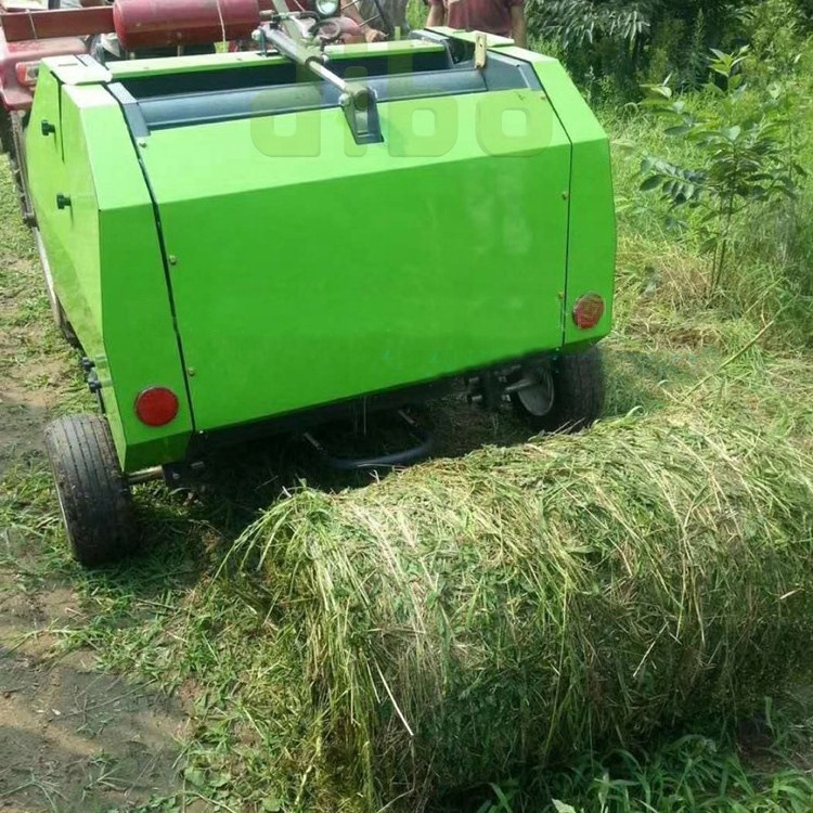 full-automatic Hay rice straw baler grass Silage Packing Baling Machine Hot Sale Tractor matching hay equipment hay baler