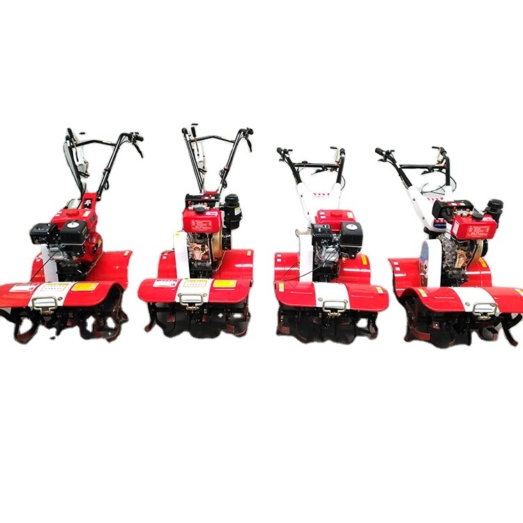 power tiller ploughing machine hand hand digger cultivator garden tiller cultivator