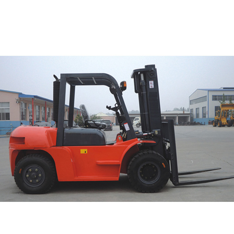 Senegal 7Ton Forklift In Dakar Port Shutter Side Winder Slip Sheet Small Tractor Soft Fork South Korea Speed Sensor Standard