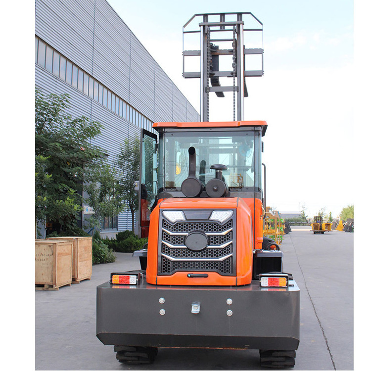 Senegal 7Ton Forklift In Dakar Port Shutter Side Winder Slip Sheet Small Tractor Soft Fork South Korea Speed Sensor Standard