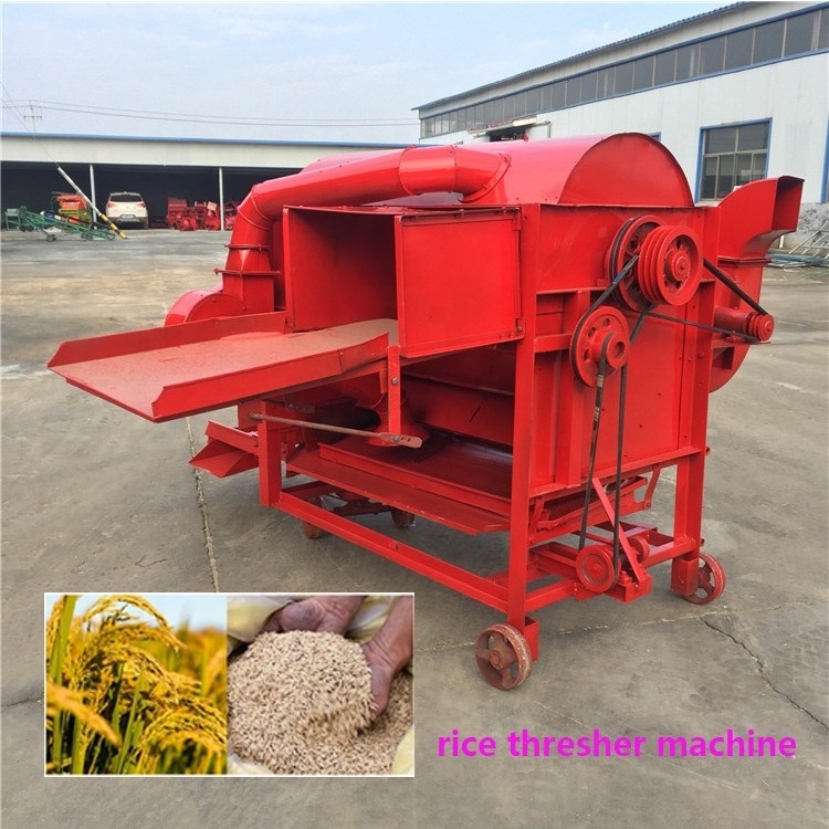 manku  vishwakarma mungfali  jangeer sonalika paddy thresher multi mini crop grain paddy wheat Rice thresher machine for sale