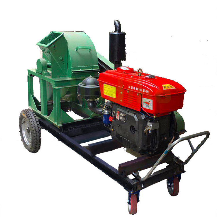 Forestry garden use tree branch wood chopper chipper mill diesel wood chipper pto tractor driven sawmill wood crusher