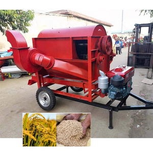 manku  vishwakarma mungfali  jangeer sonalika paddy thresher multi mini crop grain paddy wheat Rice thresher machine for sale