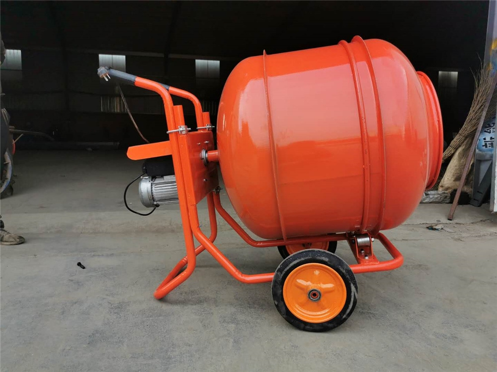 Portable Diesel Wheelbarrow Hand Concrete Cement Mixer With Drum