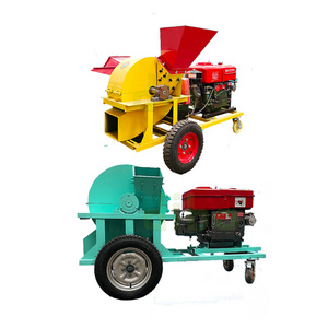 Forestry garden use tree branch wood chopper chipper mill diesel wood chipper pto tractor driven sawmill wood crusher