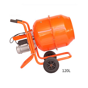 Portable Diesel Wheelbarrow Hand Concrete Cement Mixer With Drum