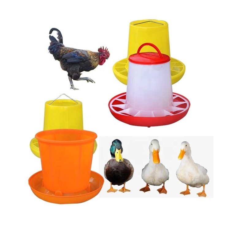 Portable Chicken Food Feeder Machine hens hogs duck goose auto poultry feeders and drinkers plastic feeder for poultry animal