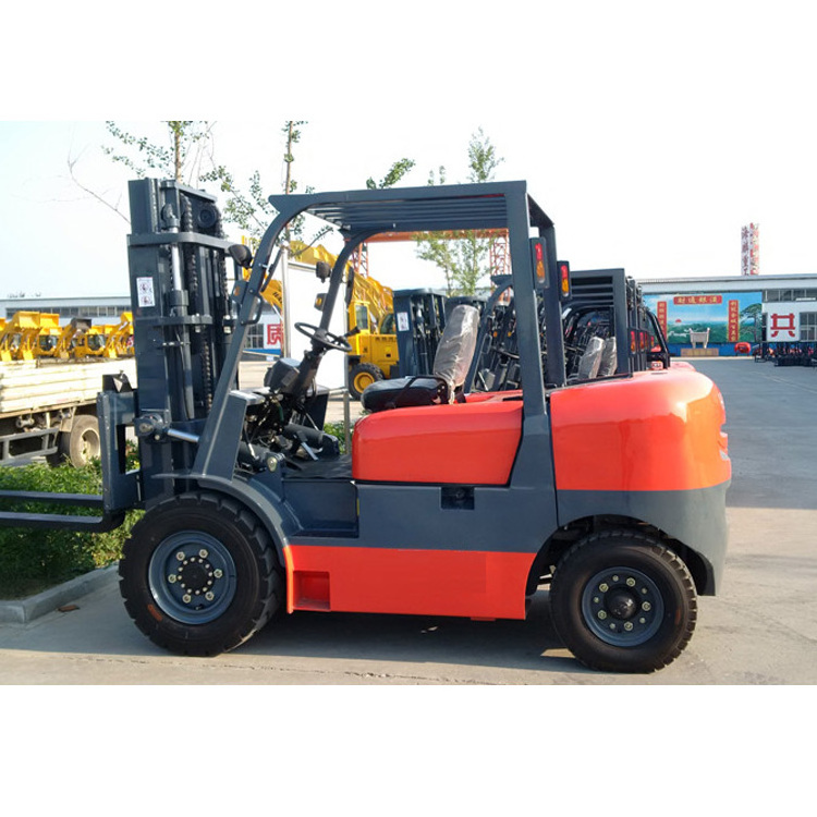 Senegal 7Ton Forklift In Dakar Port Shutter Side Winder Slip Sheet Small Tractor Soft Fork South Korea Speed Sensor Standard