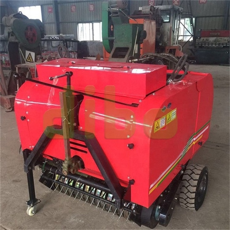 full-automatic Hay rice straw baler grass Silage Packing Baling Machine Hot Sale Tractor matching hay equipment hay baler