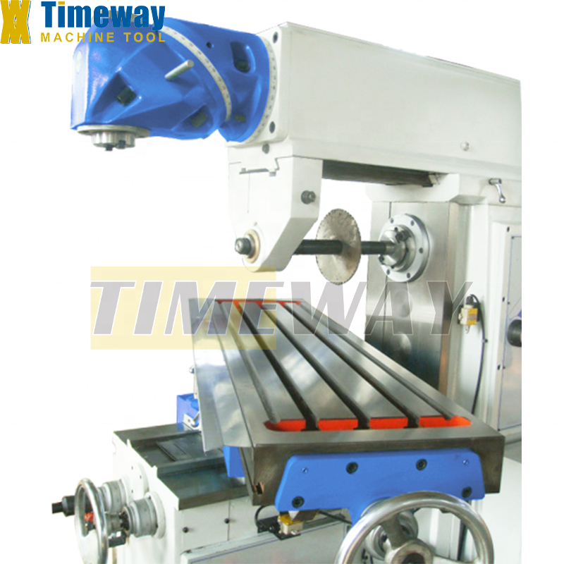 US320H Swivel Head Knee-type Milling Machine - Efficient and time-saving, swivel head milling machine can process in one go