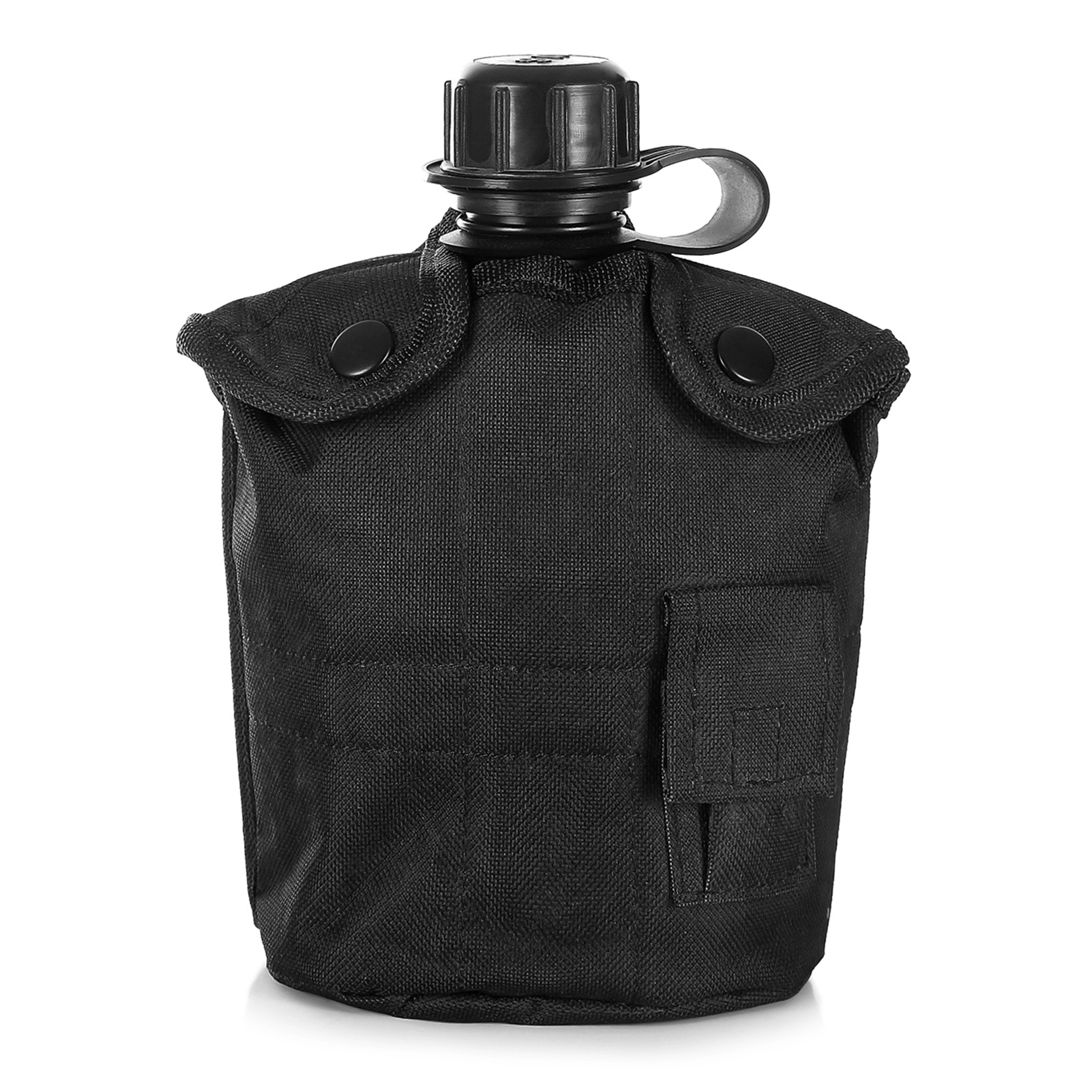 Outdoors Molle Water Bottle Pouch Tactical Gear Kettle with Canteen Cooking Cup for Trekking Fans Climbing Camping Hiking Bags