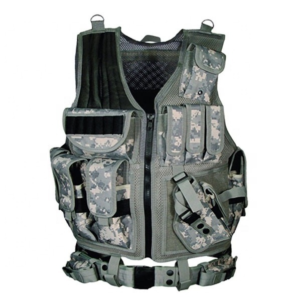 CS Paintball Games Vest Protective Classic New Top Selling Men Camouflage Polyester Black Molle Tactical Outdoor Security Vest