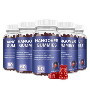 OEM Factory Price Cure Alcohol Tablets Herbal Hangover Gummies Pills For Health Supplements