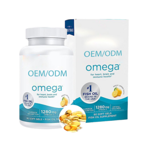 Supply OEM Private Label omega 3 fish oil 250 softgel concentrate 1000mg