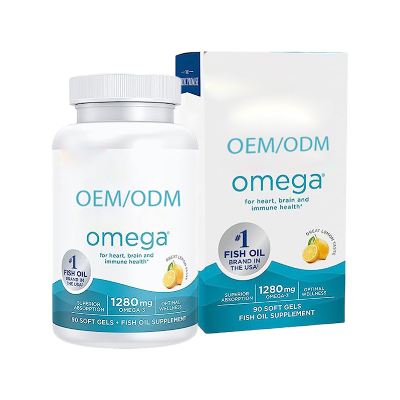 Supply OEM Private Label omega-3high concentrate 1000mg fish oil 250 softgel