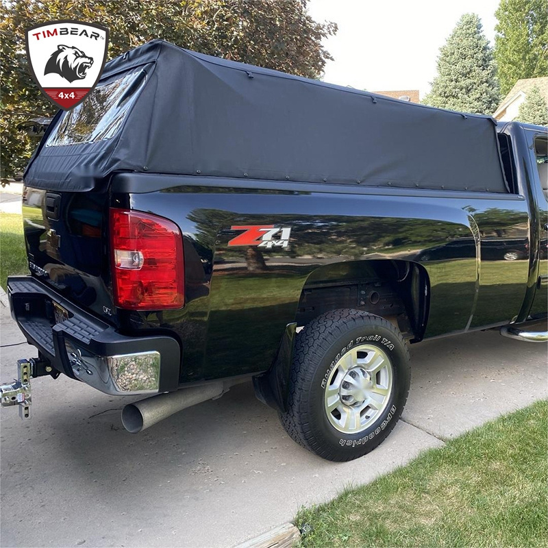 Universal Foldable Pickup Oxford-Fabric Soft Top Canopy Topper For Chevrolet COLORADO