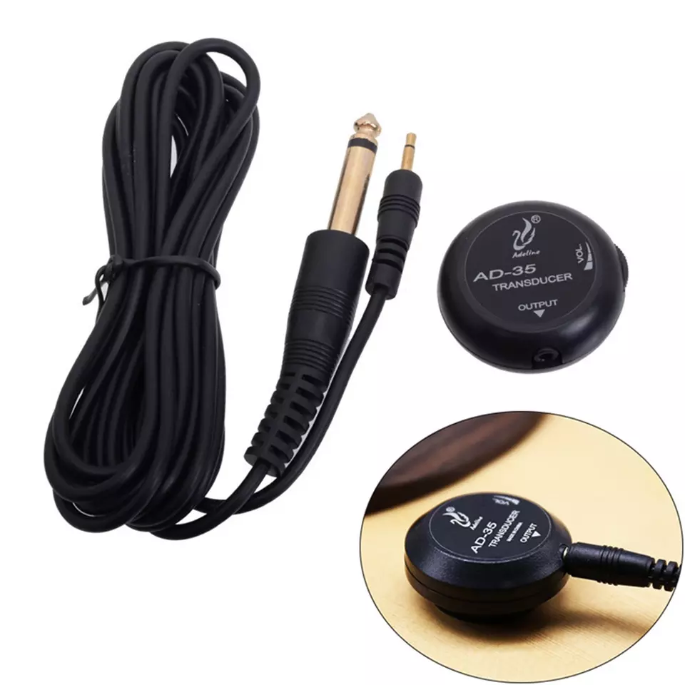 Hot Sales OEM AD-35 Piezo Guitar Pickup Musical Instrument Accessories Multi-function Pickups for acoustic guitar ukulele