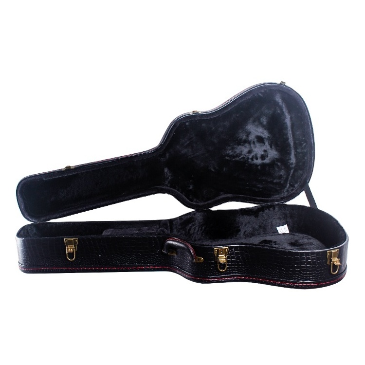 41 inch Wooden Guitar Case Wood Leather Material and Hardshell Wooden Classical Guitar Case Ready Stock Drop Shipping