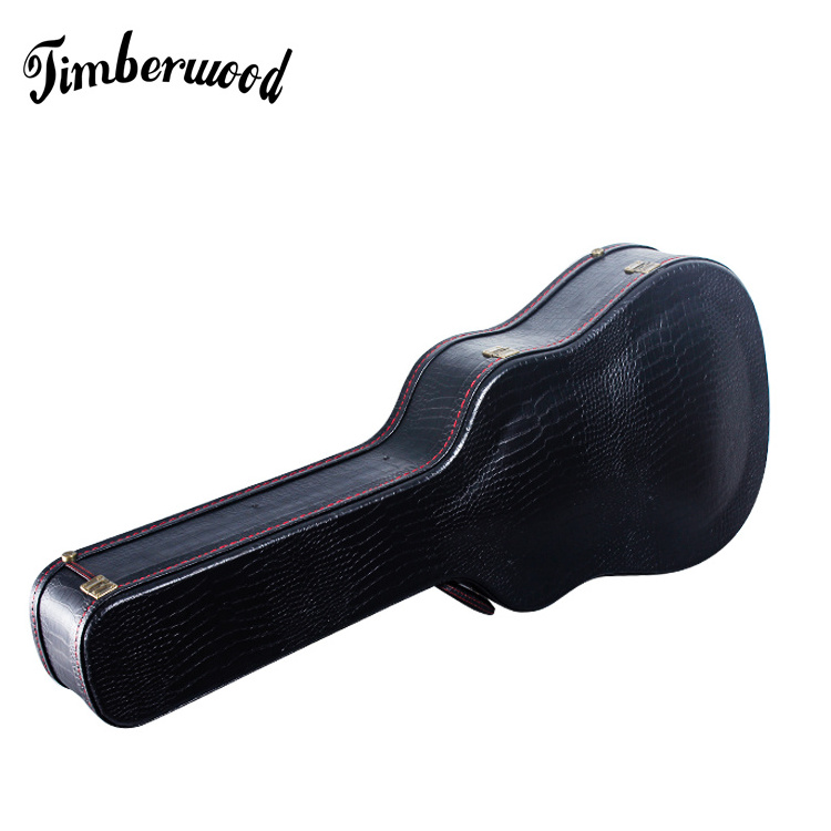 41 inch Wooden Guitar Case Wood Leather Material and Hardshell Wooden Classical Guitar Case Ready Stock Drop Shipping