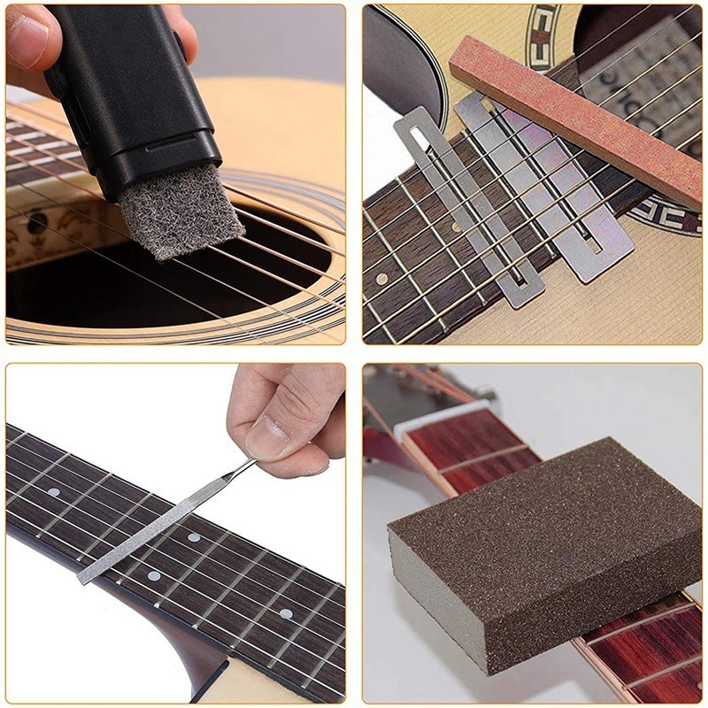 Hot Sale Guitar Care Kit Repair Maintenance Tools Guitar String Change Tool