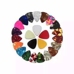 Colorful Popular Unique And Novel Design Ultra-Thin Non-Slip Wear-Resistant Custom Guitar Pick