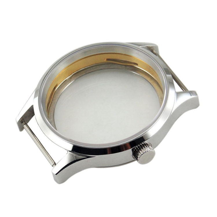 High-grade stainless steel iwatch case PVD vacuum plating processing orologi bright plating titanium watch case