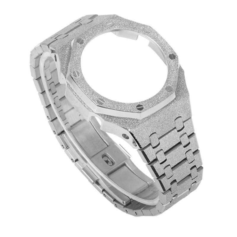 New modified G Shock GA2100 stainless steel watch case with band strap for Casio GA2100