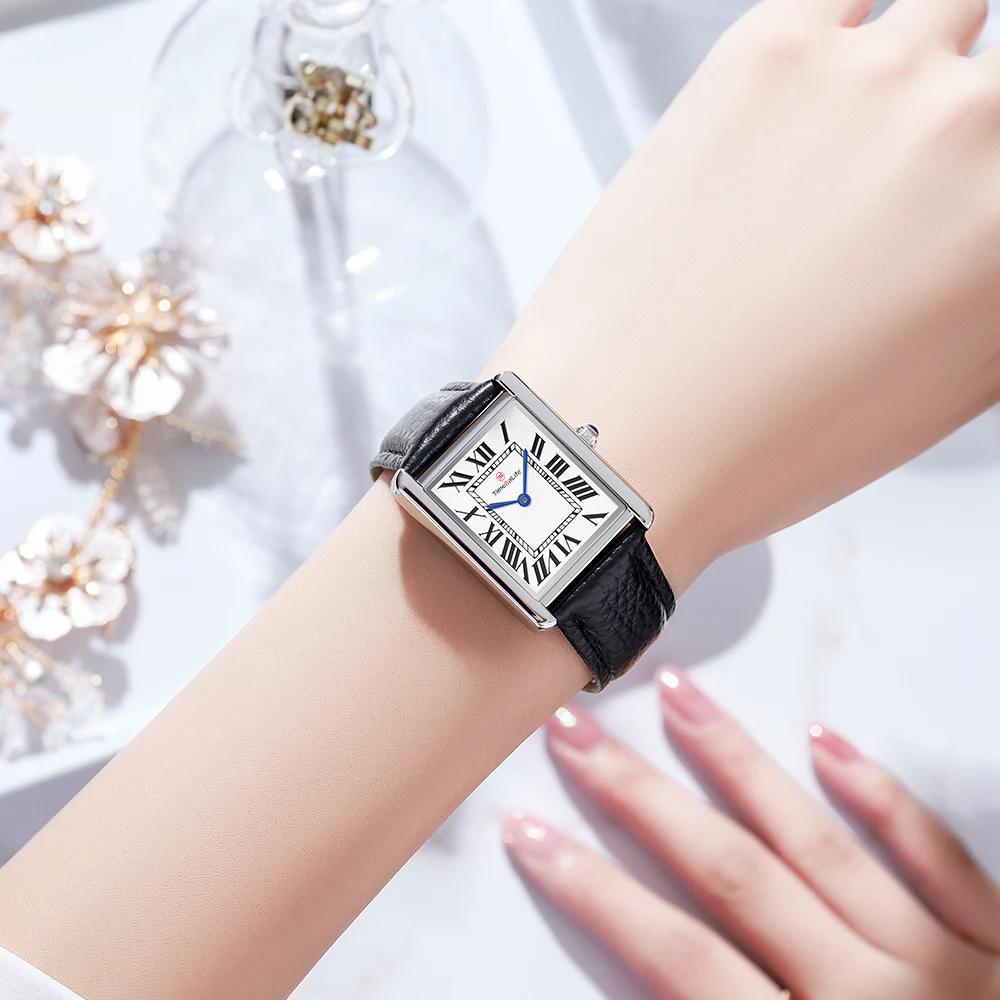 Hot sell with customization logo and dial Good quality quartz rebirth watches for woman  watch japan quartz