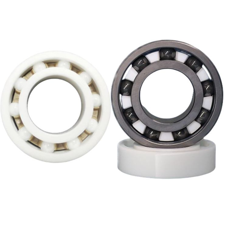 Full Ceramic Zirconia Fishing Feel Bearing Zro2/si3n4 6201 6202 6203 6204 6205ce Ceramic Bearing