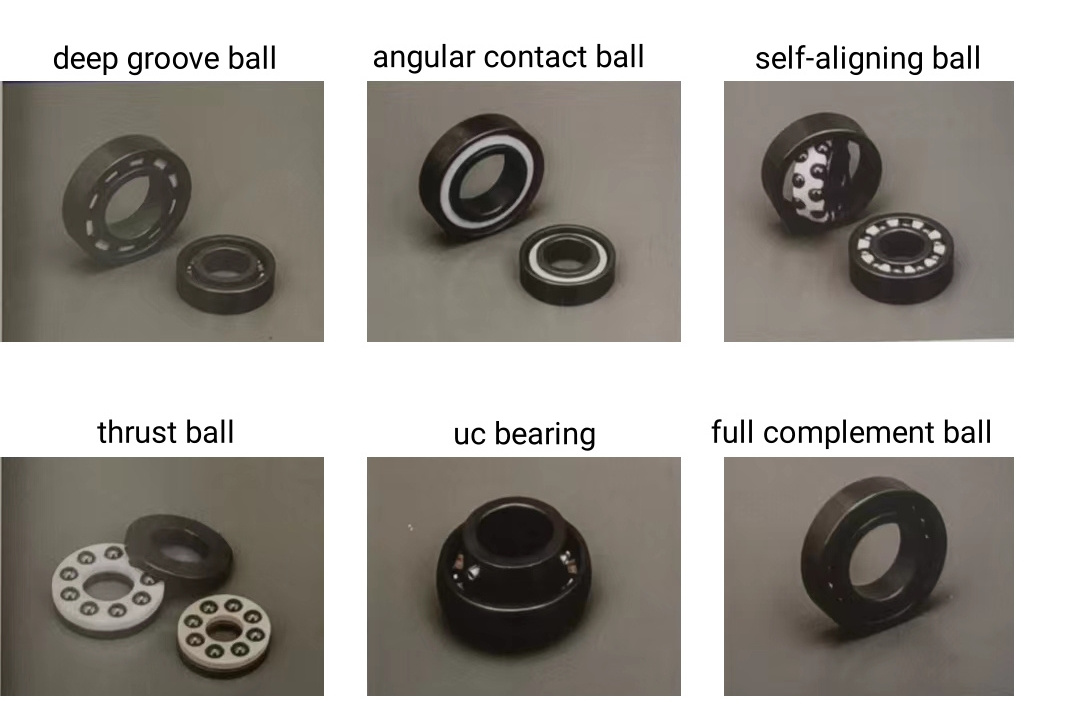 Full Ceramic Zirconia Fishing Feel Bearing Zro2/si3n4 6201 6202 6203 6204 6205ce Ceramic Bearing