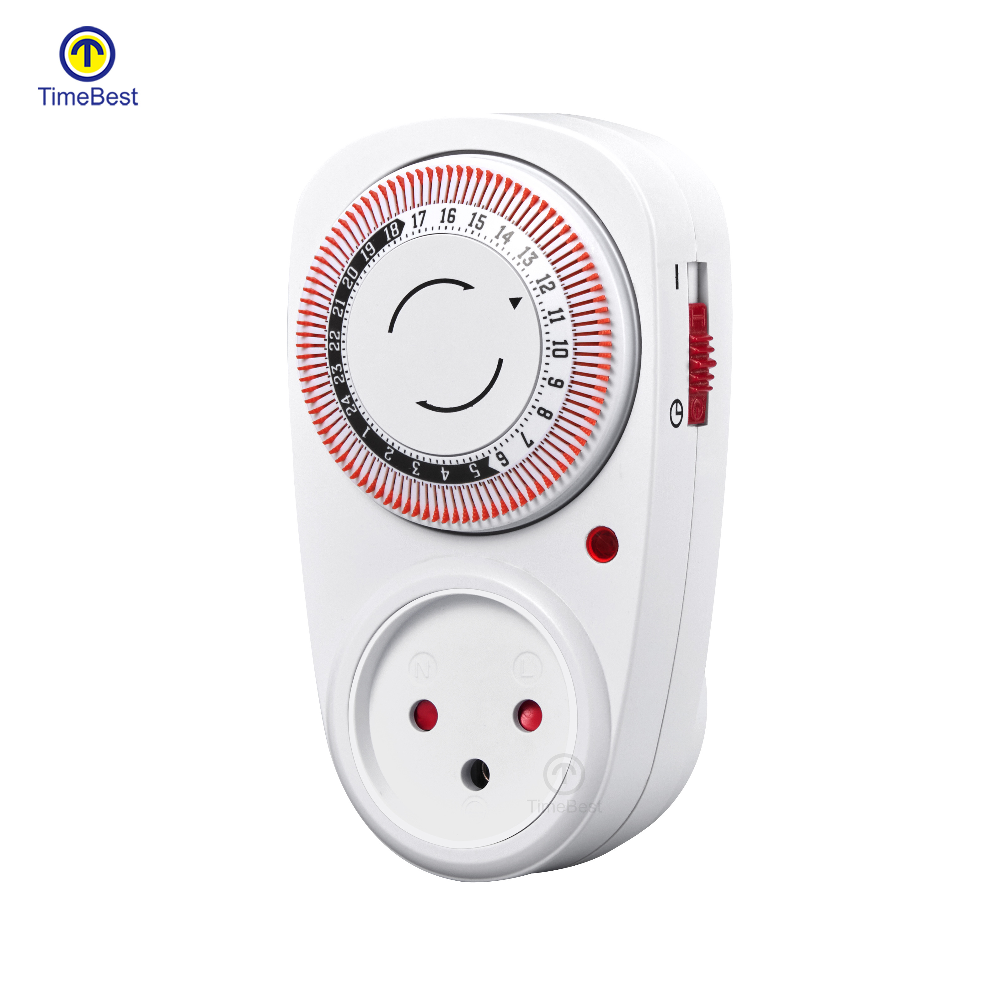 High Quality 24 Hours 220V Daily Mechanical Timer Switch