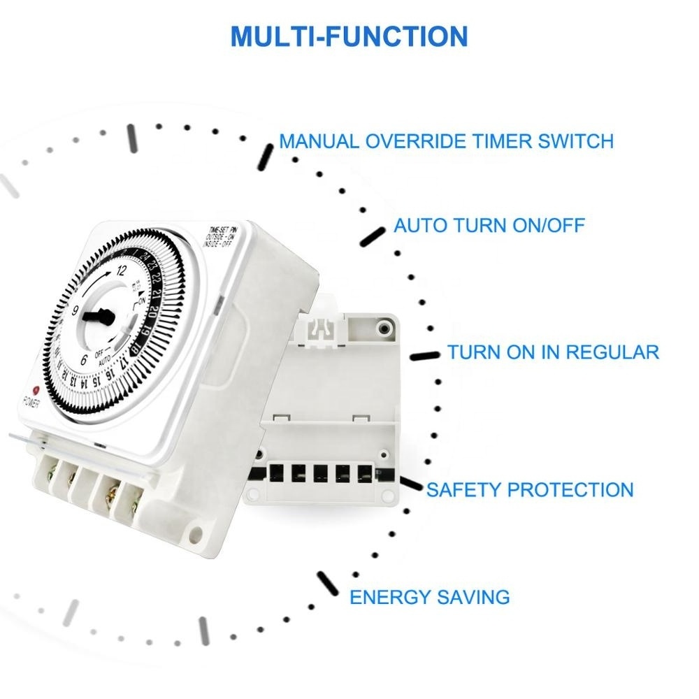 Timer Delay Module 24 Hour Mechanical fan delay timer switch