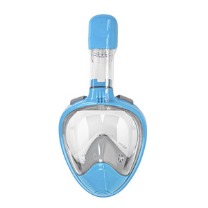 Adult Diving Mask Panoramic Snorkel Mask, Full Face Snorkel Mask Fog Snorkeling For Camera