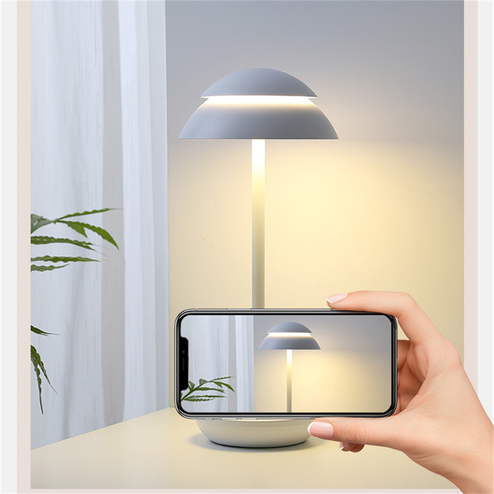 Table Lamp LED Touch Sensor Desktop Night Light Rechargeable Wireless Reading Lamp for Restaurant Hotel Bar Bedroom Decor Light