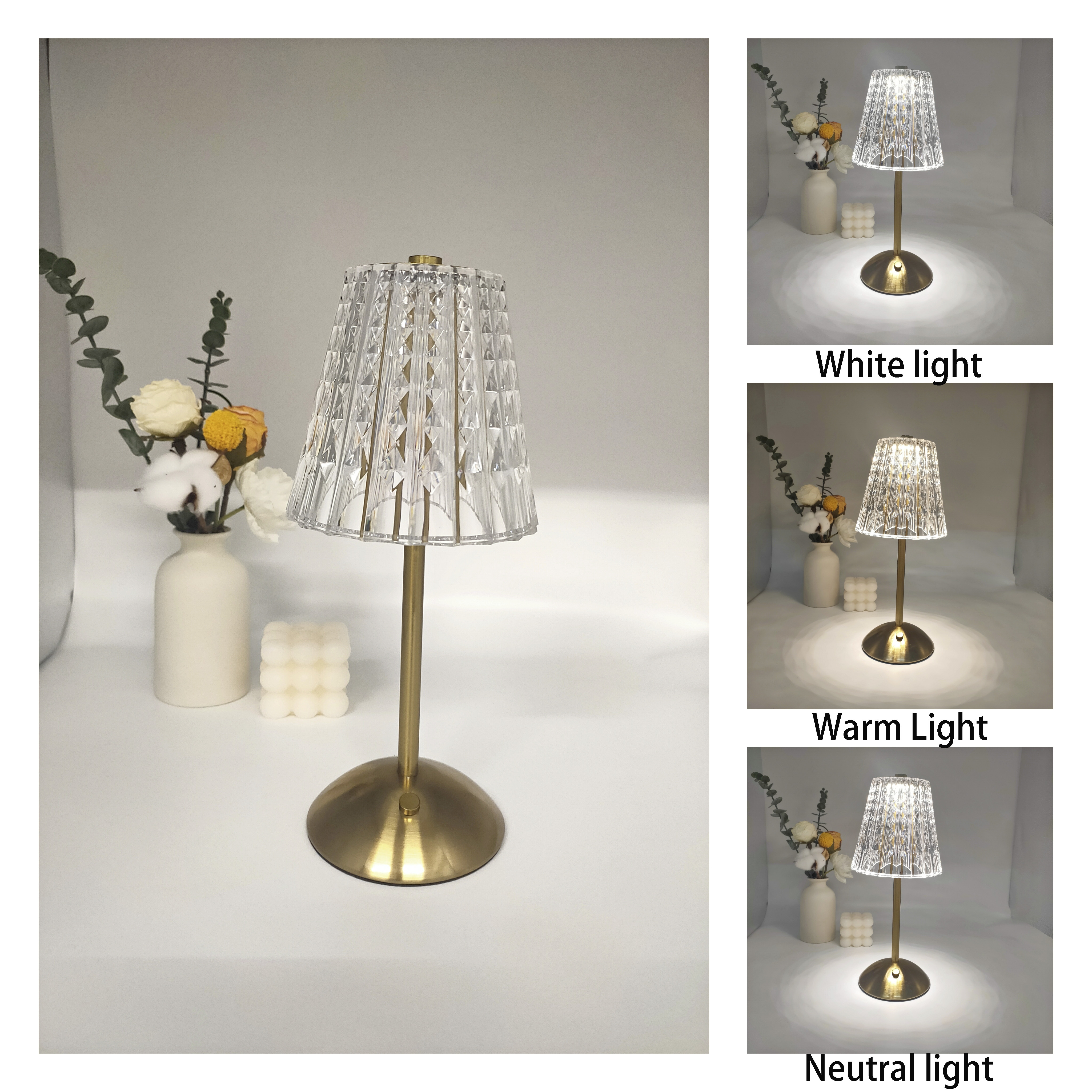 Lava Crystal Bedroom Living Bar Lamps Shade Mushroom Led Lights Desk Table Bedside Lamp Moon Night Lights For Home