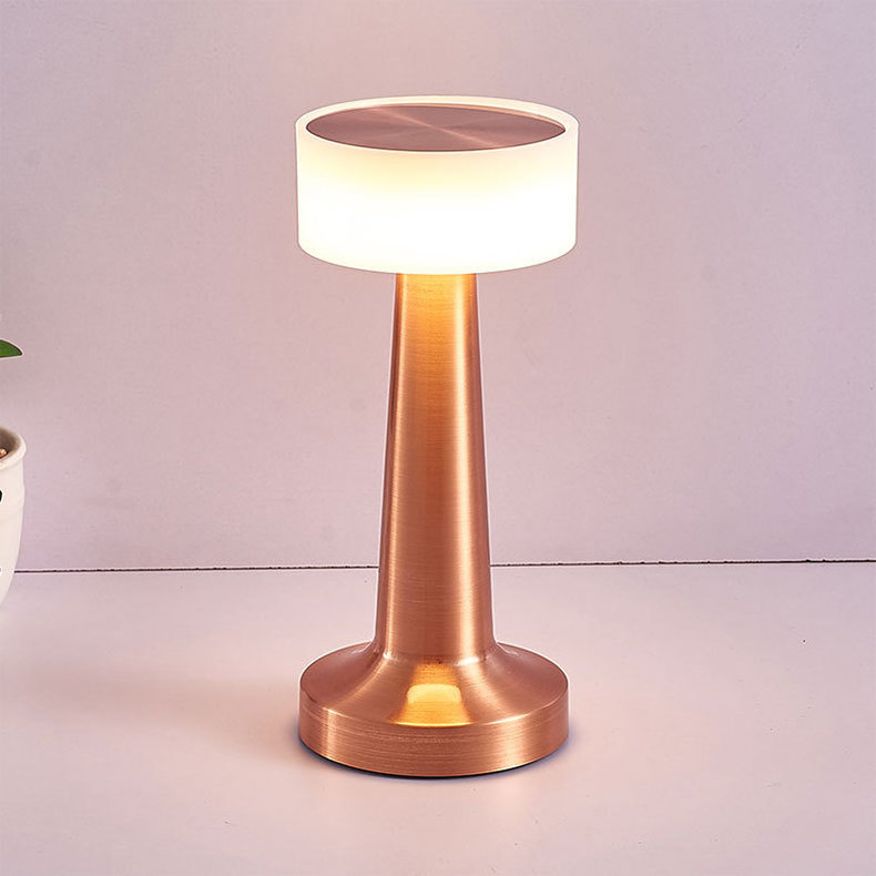 Retro Bar Table Lamps Touch Sensor LED Desktop Night Light Metal Craft Decorative Lamp For Bedroom Coffee Restaurant Lighting