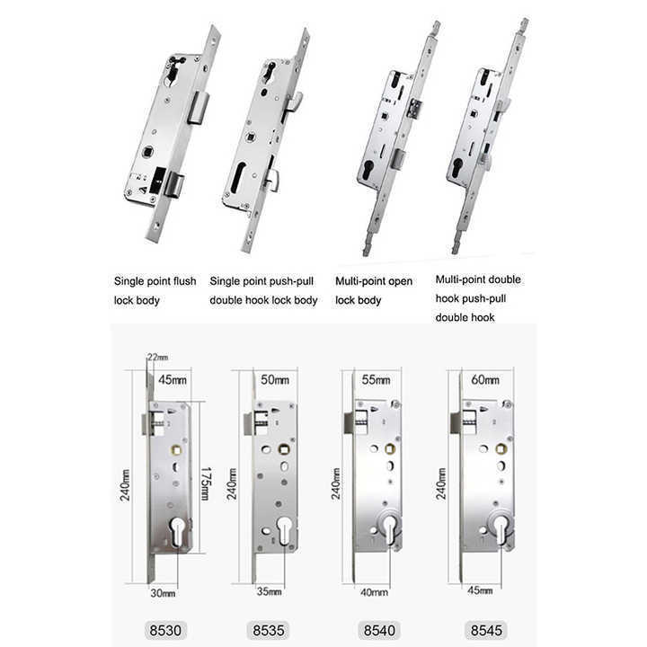 Luxury Wholesale Fully Automatic Waterproof Outdoor Tuya Wifi App Smart Sliding Door Lock Fingerprint Electronic Lock