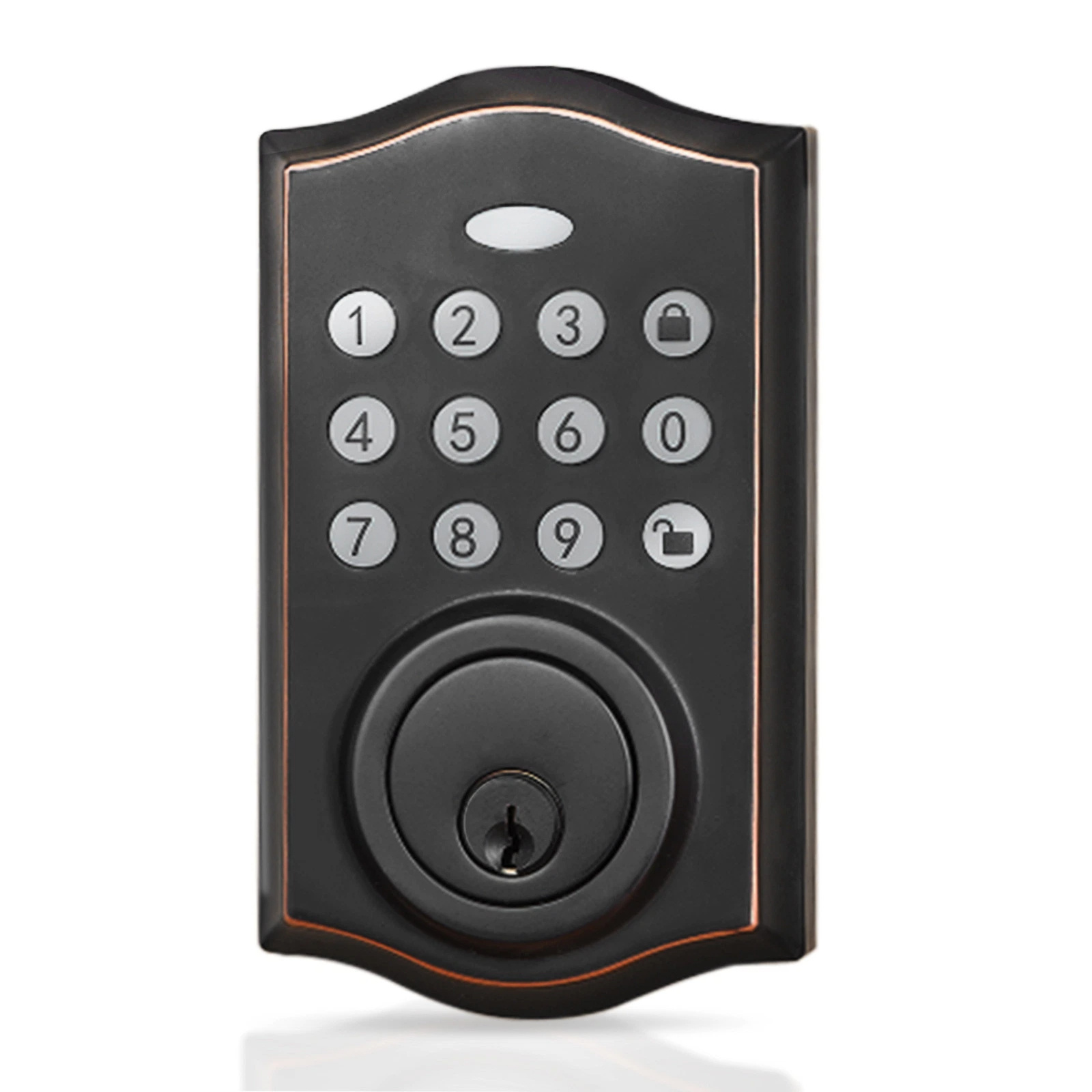 New Design European TTlock App Passcode Smart Cylinder Door Lock for Home Apartment