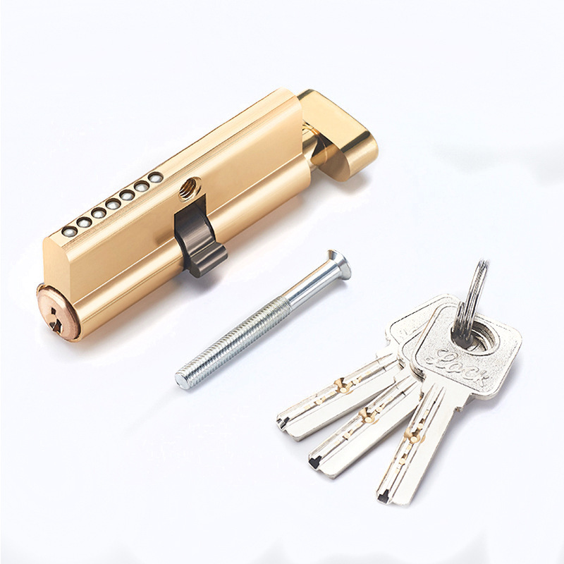 Hot Selling 60mm Euro Upvc Lock Cylinder Barrel Upvc Pvc Aluminium Door Lock Barrel 3 KEYS