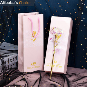 2021 New product ideas galaxy forever rose galaxy rose 24k galaxy rose valentine's day