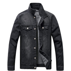 Pakistan Manufacturer Hot Selling Men's Jean Jacket High Quality Plus Size Men's Jean Jacket