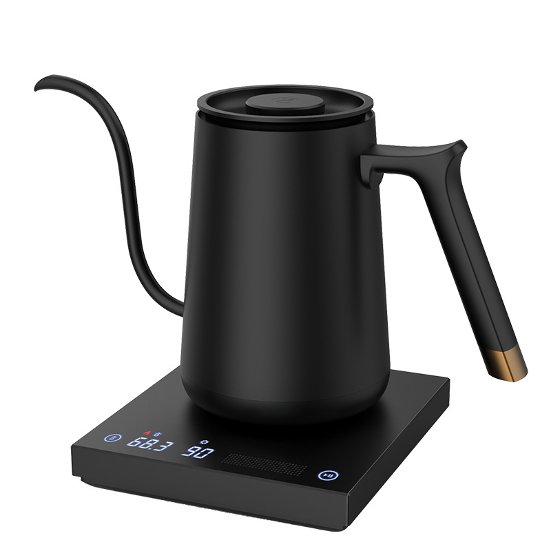 Timemore 800ml Stainless Steel Electric Variable Temperature Setting Gooseneck Kettle for Pour Over Coffee