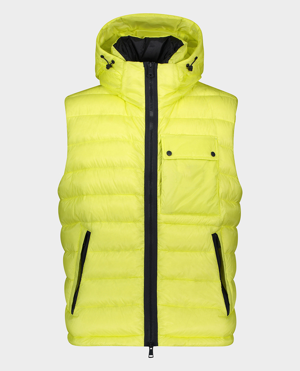 2022 OEM Men's High Quality Washable Winter sleeveless Puffer Jacket Made of 100% Polyester