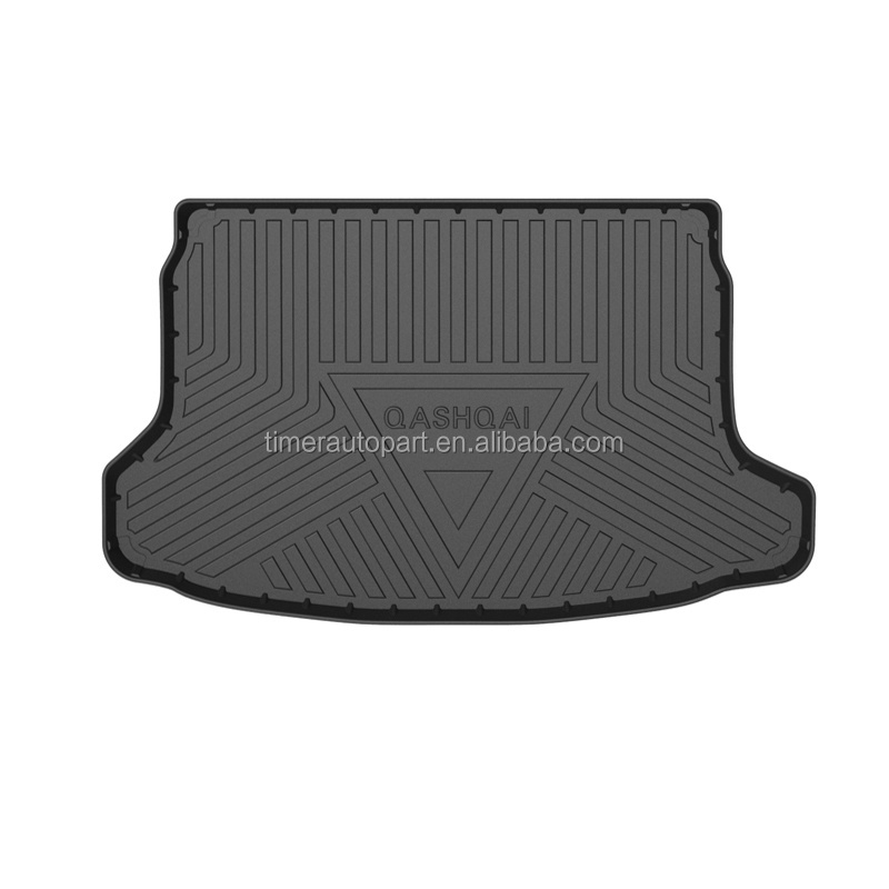 Car Mat Trunk Mat Waterproof Cargo Liners Boot Liner For Nissan Qashqai 2008-2015 2016-2022 Rear Trunk Tray