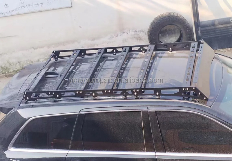 Land Cruiser Lc100 Lc200 Use Only Rooftop Carrier Aluminium Tool Tray Basket Roof Rack Cargo Carrier For Outdoor Camper