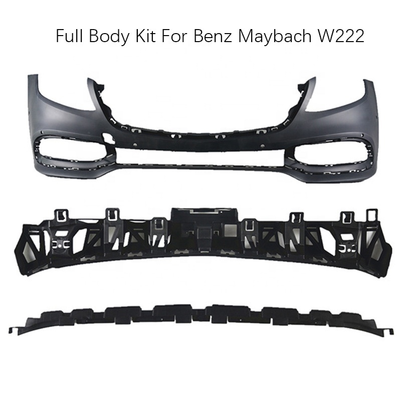 Newest Upgrade luxury car body accessaries full bumper kits for Mercedes Benz W222 Maybach 2019 2020 2021 2022 factory bumper